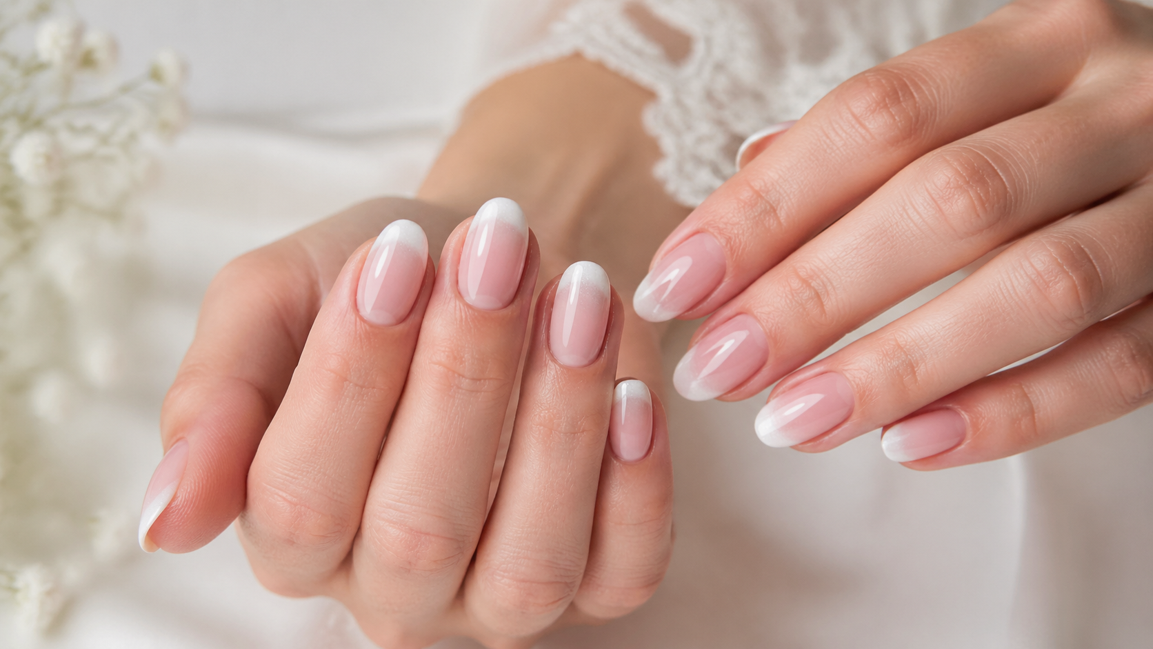 Dreamy Ombre French Nails for Weddings and Special Occasions