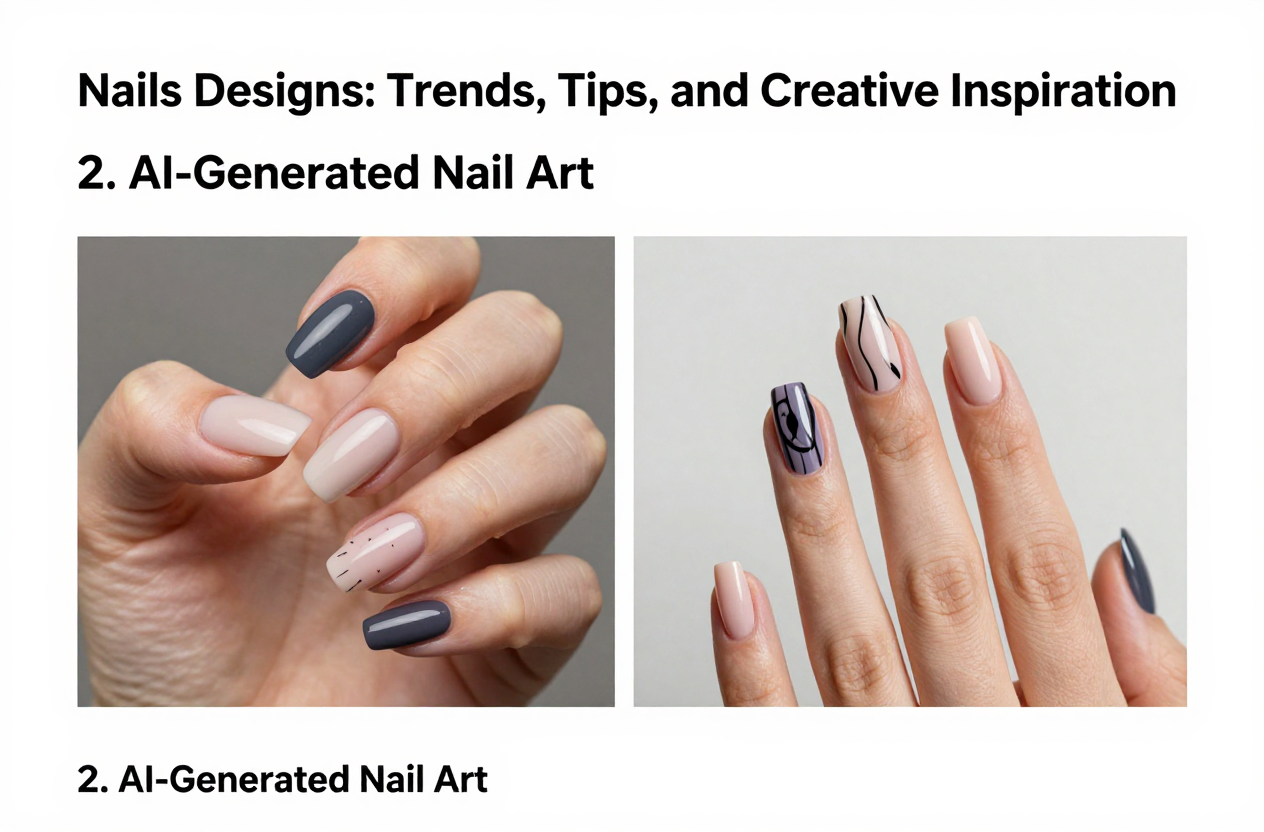 AI Transforms Nail Art into Interactive Digital Creativity